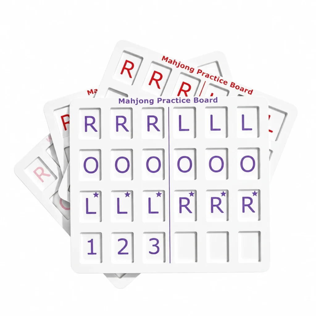 Solo American Mahjong Practice Board available in multiple color